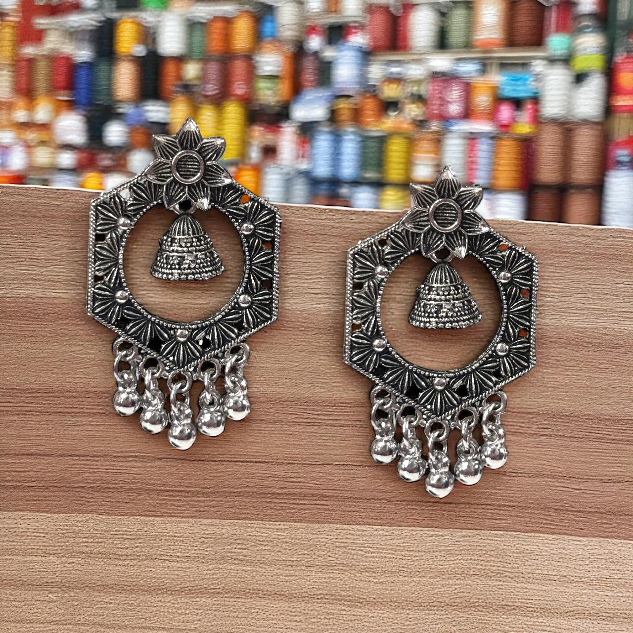 Silver-Plated Pink Enamel Rose Bud Necklace