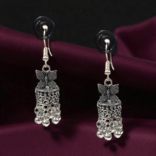 Bohemian Tribal Butterfly Bell Dangle Earrings