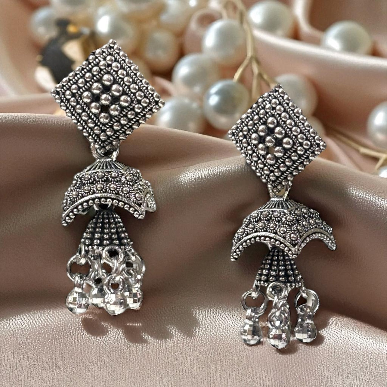 Rose Gold & Black Enamel Acoustic Guitar Necklace