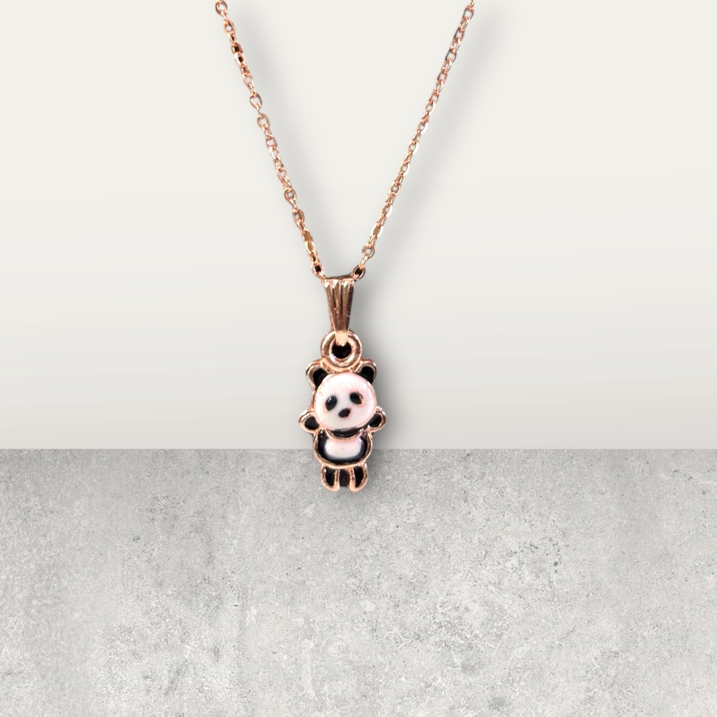 Cute Panda Charm Pendant Necklace
